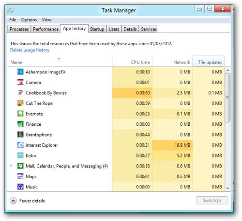 open control panel from task manager